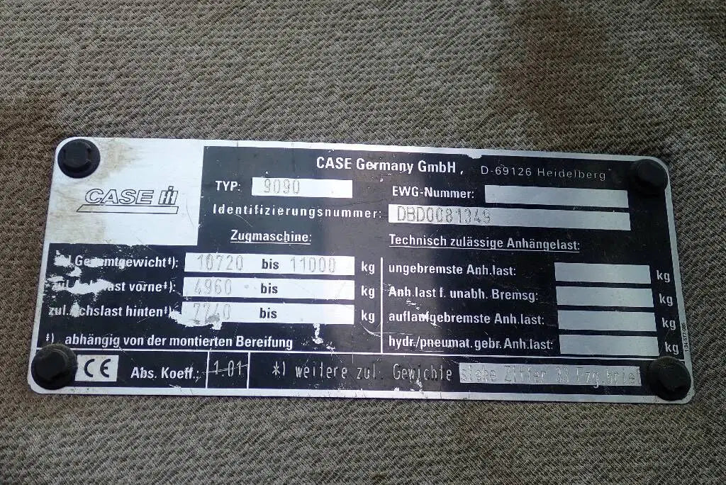 Tracteur Case IH CVX 170 – 2002-Occasion