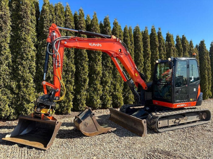 Kubota KX080-4 ENGCON – 2016