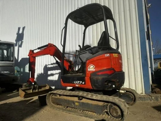 Kubota U27-4 Canopy – 2015 – 2 600 kg – Occasion