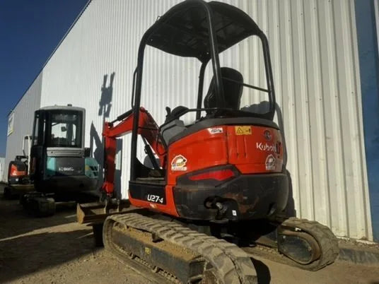 Kubota U27-4 Canopy – 2015 – 2 600 kg – Occasion