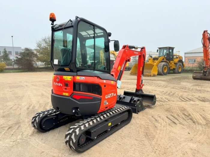 Mini-pelle Kubota U27-4 – 2025 – Neuf