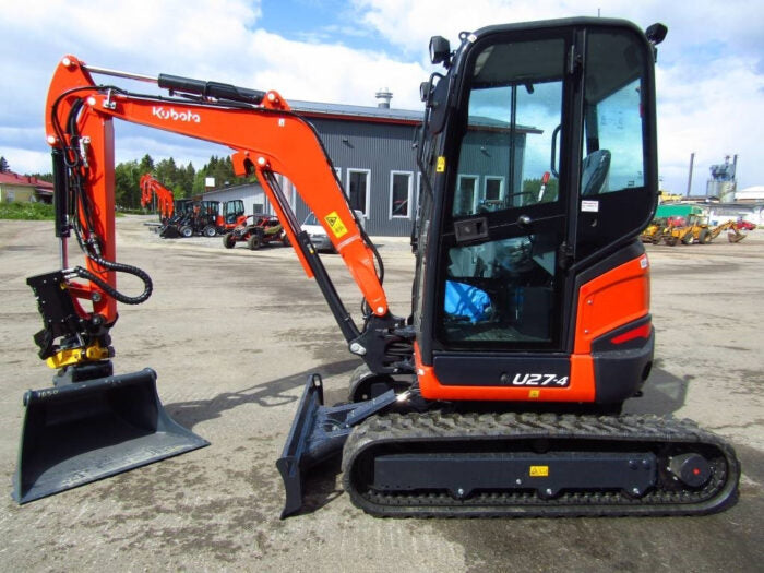 Mini-pelle Kubota U27-4 – 2025 – Neuf
