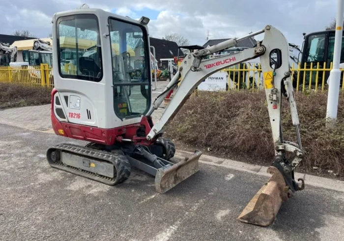 Mini-pelle Takeuchi TB216 – 2015 -Occasion