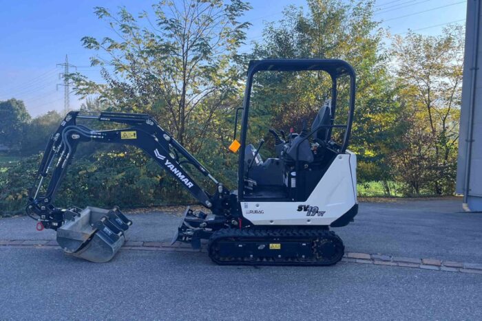 Mini-pelle Yanmar SV19 – 2023 – 968 h – Occasion