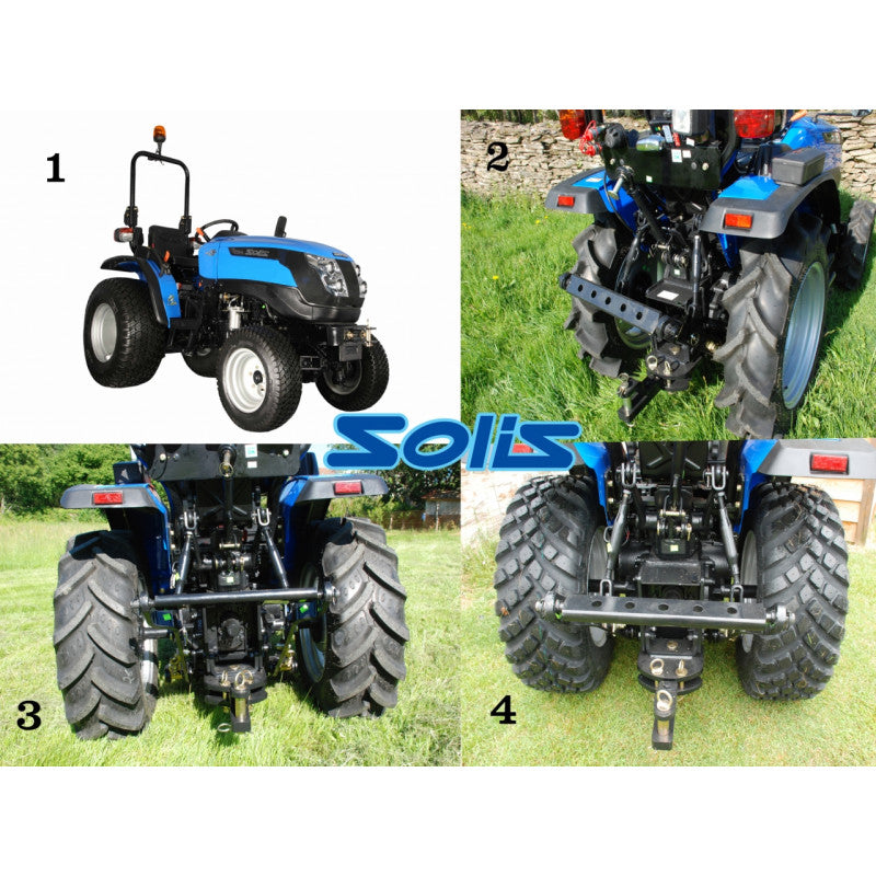 Micro-tracteur Solis 26 – Moteur Mitsubishi – Occasion